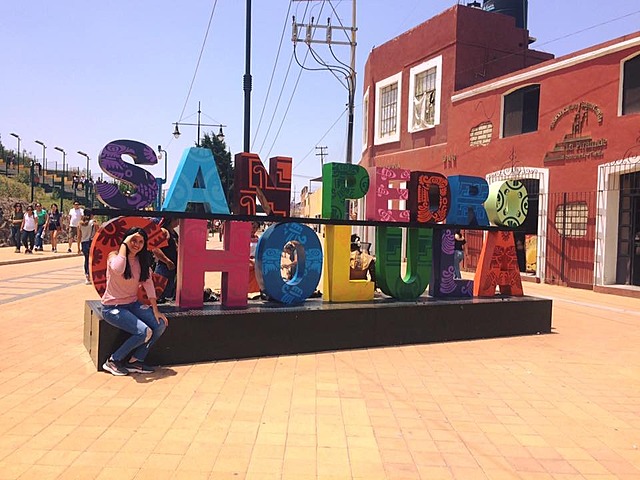 Me mudé para seguir con mis estudios (iniciar la universidad) en Puebla