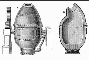 Bessemer method for processing steel