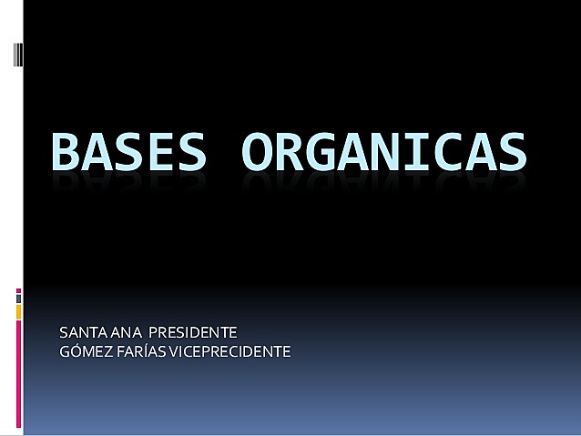 LAS BASES ORGÁNICAS DE 1841