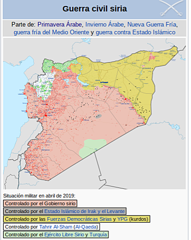 Comienzo de la Guerra de Siria