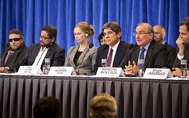 Conversaciones en Oslo entre el gobierno y las FARC