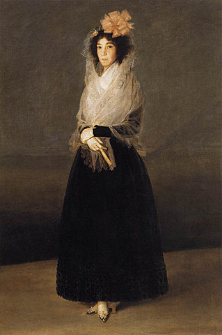 Francisco Goya, Ritratto della marchesa della Solana.