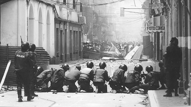 Estado de Sitio Guerra del Agua