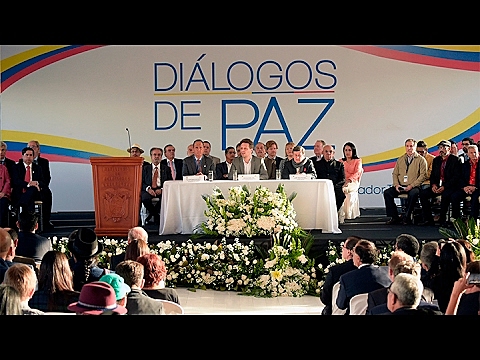 INICIO ACUERDOS DE PAZ GOBIERNO JUAN MANUEL SANTOS - FARC