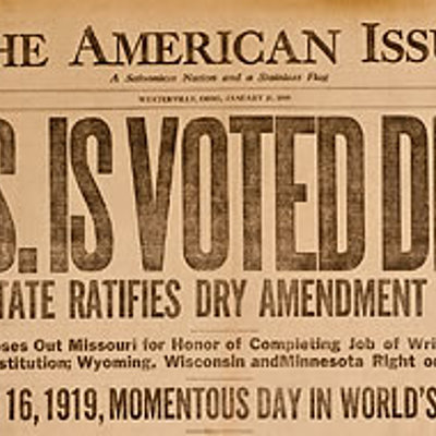 Timeline: 1920s and Prohibition