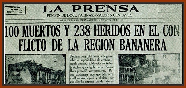 MASACRE DE LAS BANANERAS