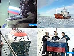 Conquista lecho marítimo del polo nortes.