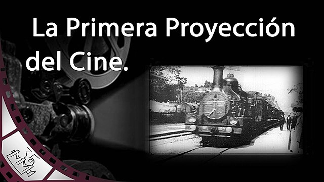 la primera proyección de cine