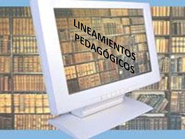 LINEAMIENTOS PEDAGOGICOS