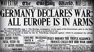 Alemania declara guerra a Francia