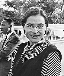 Rosa Parks Refuses to Leave Her Seat on Bus