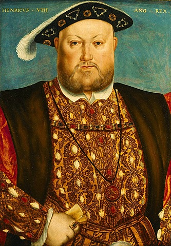 Henry VIII became the King of England.