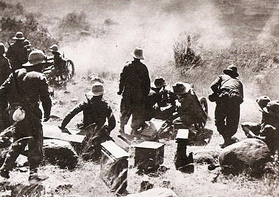 Italia Invade y conquista a Etiopia