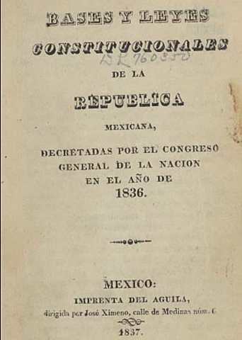 Constitución de 1836
