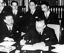 Alemania y japón firman pacto contra la Unión Sovietica