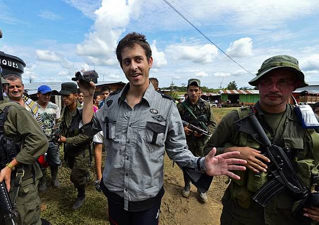 Periodista liberado,Colombia.