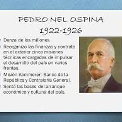 Timeline: Gobierno de Pedro Nel Ospina