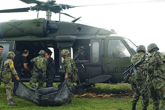 Muerte de 27 guerrileros