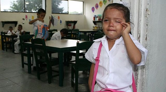 My first day in my new school