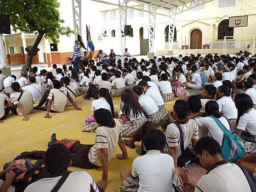 my fist day in high school