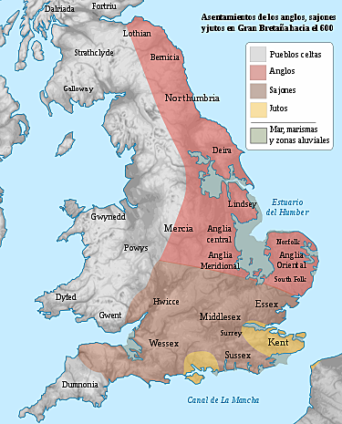 Gregorio el Grande envía a Agustín a convertir a los ingleses.