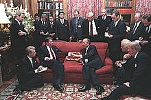 Geneva Conference With Gorbachev