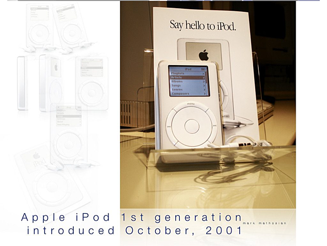 Lanzamiento de el iPod