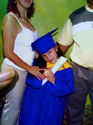 I graduated for the first time