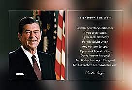 ‘Tear down this wall’