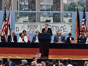 The "Tear down this wall" Speech