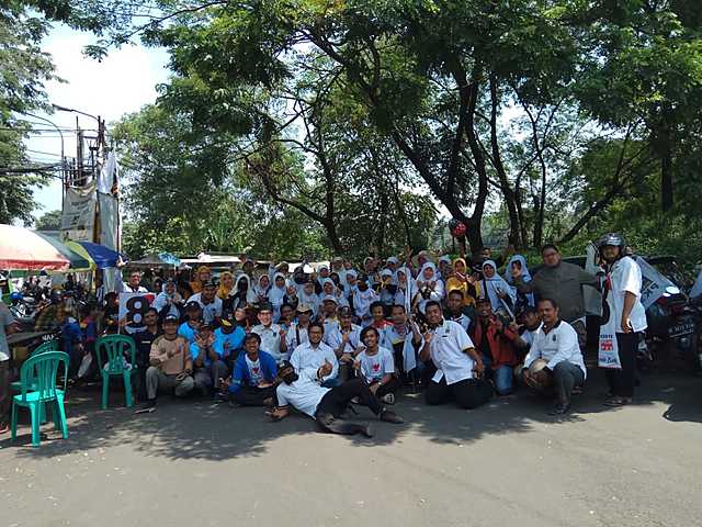 Freezemob Akbar Kader & Simpatisan se Depok