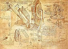 Leonardo débute ses cahiers du Codex Atlanticus (1478-1518)