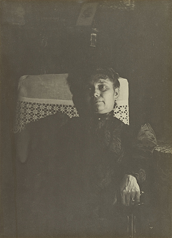 Edgar Degas, Ritratto fotografico di Louise Halèvy.