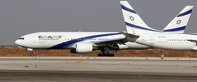 The flight was delayed