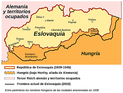 Se crea la República eslovaca.