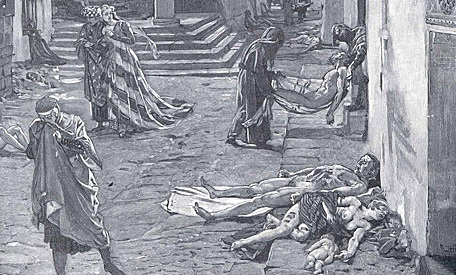 Black Death Hits Europe