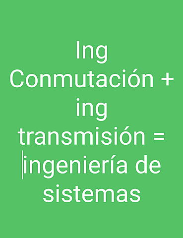 Ingeniería de sistemas