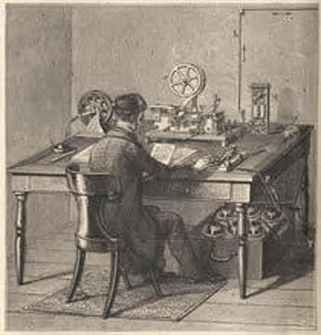 Primer mensaje telegráfico