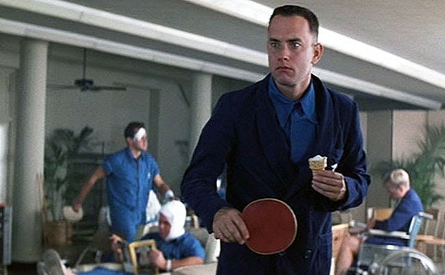 Forrest discovers Ping Pong