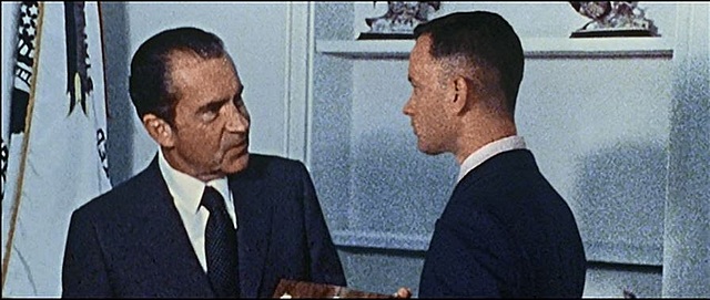 Forrest Meets President Nixon