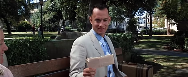 Forrest Receives Jenny's Letter