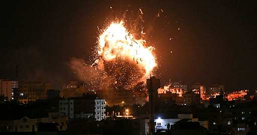 Egypt missile strikes Isreal