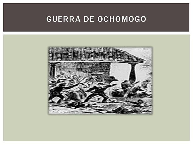 Guerra de las Lagunas o de Ochomogo
