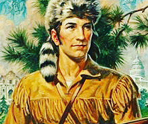 David Crockett enlists in the military.