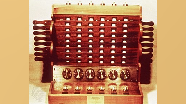 la primera calculadora