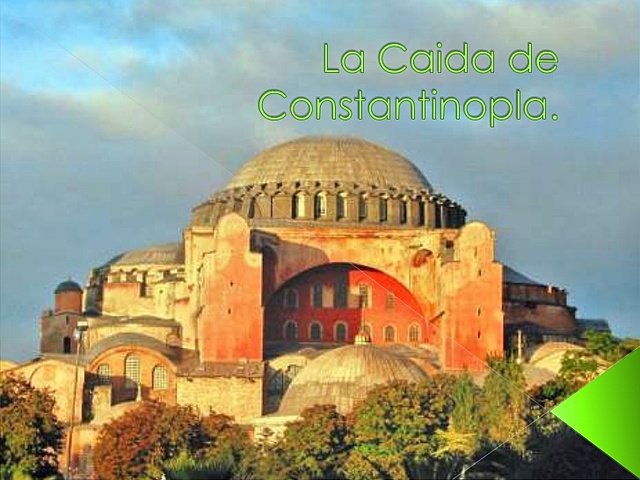 La caída de Constantinopla