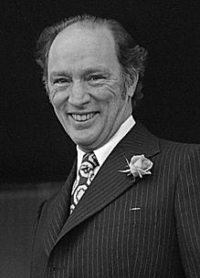 Pierre Trudeau as Prime Minister