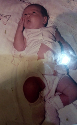 Nacimiento de mi hermana