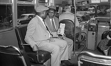Supreme Court rules the desegregation of buses in Montgomery