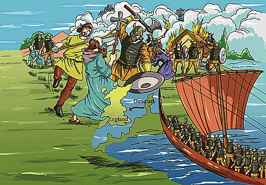 Viking raids of Britain begin